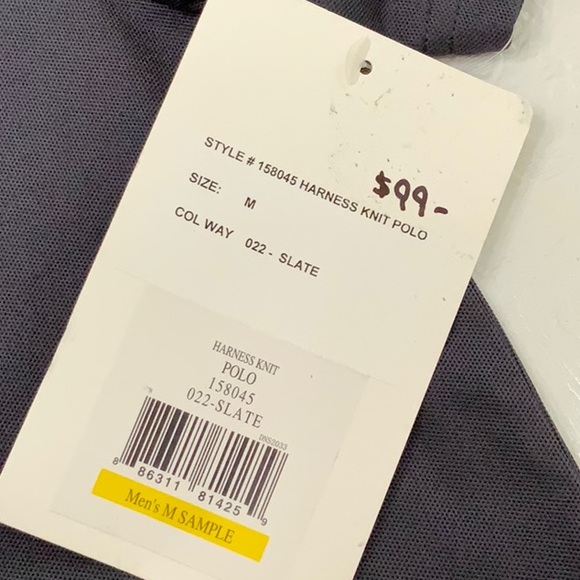 Spyder HARNESS KNIT POLO - Slate Grey - Picture 9 of 13